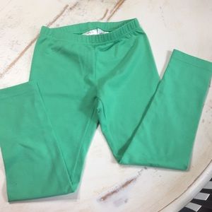 NEW Hanna Andersson Green Leggings 120